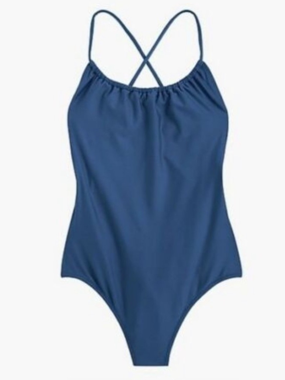 J. Crew Playa Rockaway Ruched One-Piece Swimsuit